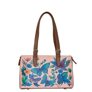 Printed Leather Large Shoulder Tote Bag for Women–Top Handle Bag, Ladies Handbag